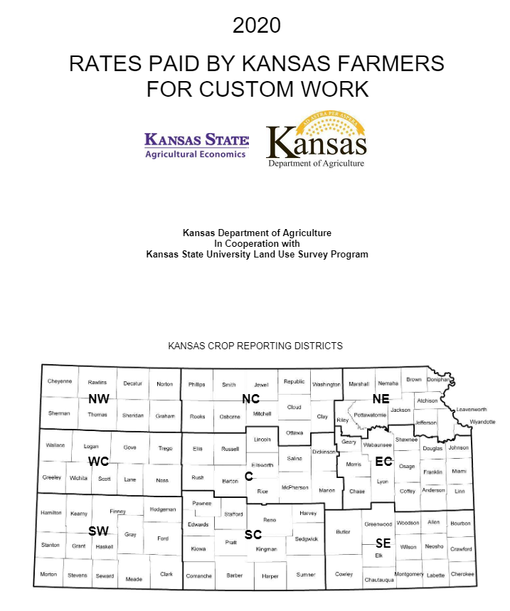 Kansas Custom Rates Publication